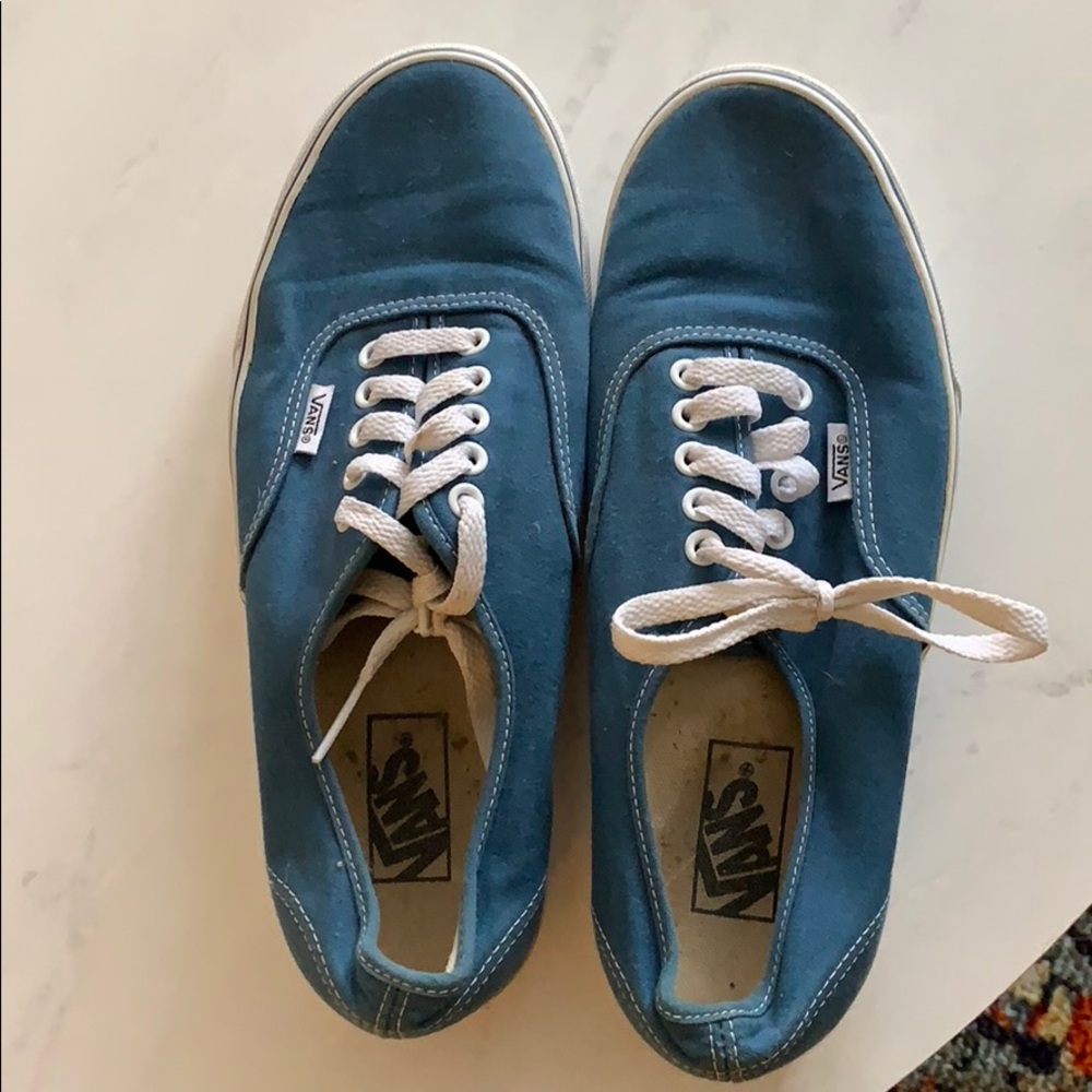 Classic blue Vans sneakers in Women’s size 9.5